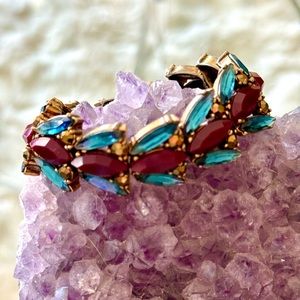 Anthropologie rhinestone bracelet. Great condition